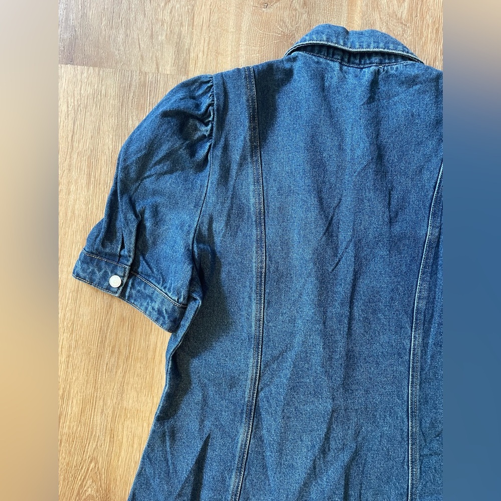 NWT Blank NYC Walk in the Park Denim Dress - Picture 8 of 10
